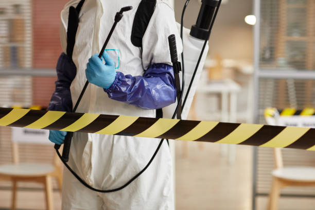 Professional Infectious Disease Decontamination technician working in Gambrills, MD